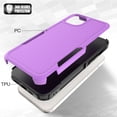 thumbnail image 4 of YEYKX Defender Case for iPhone 15 Plus 6.7'' - Heavy Duty 1 in 1 Design Rugged Full Body Dustproof Shockproof Bumper Non-Slip Protective Cover,Purple,For iPhone 15 Plus, 4 of 5