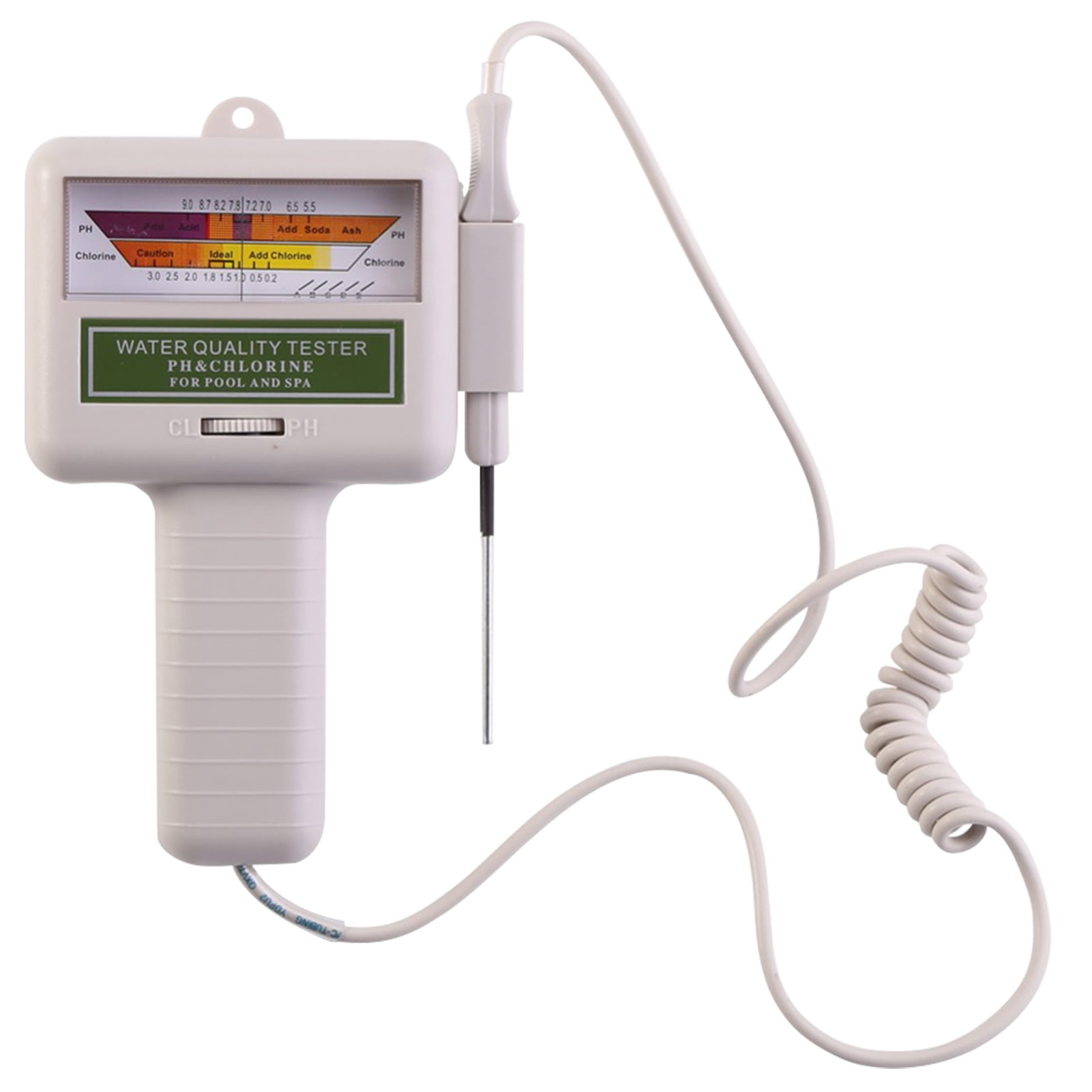 Details about   CL2 and PH Meter Swimming Pool Water Quality Testing Portable PH Tester for Pool 