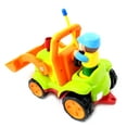 thumbnail image 2 of Gobbles of Giggles 4" Cartoon RC Construction Truck - Toy For Toddlers - Green, 2 of 6