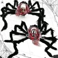 thumbnail image 1 of Araña Gigante De 2 Piezas Araña De Halloween De 50 Cm, Decoración De Halloween, Araña Gigante para Halloween Araña De Halloween para Decoración De Halloween Jardín Casa Encantada, 1 of 5