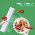 thumbnail image 4 of YOPTOP Durable Pe Cling Wrap - 100/200/300 Piece  Easy Tear  Heat Resistant  Food Grade for Freshness Preservation - Essential Kitchen Storage Accessory,2 roll of 400pcs, 4 of 7
