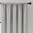 thumbnail image 4 of Cortinas Joydeco 132x244 cm, 2 paneles, filtrado de luz, blanco grisáceo, 4 of 7