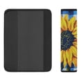 thumbnail image 3 of WYYP Sunflower Car Seat Belt Cover Comfortable Car Seat Strap Pads Safety Seatbelt Protector Ideal for Car Interior Accessories 2Pcs, 3 of 6