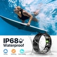thumbnail image 4 of Monitor de actividad física Smart Ring Kuinha Health Heart Rate negro, 4 of 6
