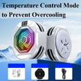 thumbnail image 4 of Enfriador de Teléfono Semiconductor TH12 de 24 W, Refrigeración Magnética con Hielo, Enfriador de Juegos con Clip, Control de Temperatura A, 4 of 5