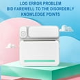 thumbnail image 5 of Mini Thermal Sticker Printer with 3 Rolls Paper, Bluetooth Inkless Portable Printer, Wireless Sticker Maker Machine for Home, Office, Study & DIY, Gift for Women, 5 of 8