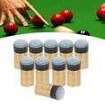 thumbnail image 4 of jinwen 10 Pieces Snooker / Pool Cue Screw On Type Tool Various Sizes Ferrules Diameter Diameter 12mm, 4 of 9