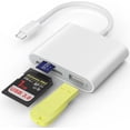 thumbnail image 1 of XIHAMA USB C SD Card Reader, USB 3.0 High Speed to SD/MicroSD Card Adapter for iPhone 15 Pro Max Memory Card Reader with SD MicroSD USB 3 Port for Mac/iPad Pro/Macbook Pro/Air Android Phone Tablet, 1 of 12
