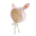 thumbnail image 1 of MesaSe Plush Balls Ears Decor Fleece Lining Solid Color Ear Protection Baby Beanie Winter Infant Cartoon Shape Bucket Hat Scarf Cap, 1 of 10