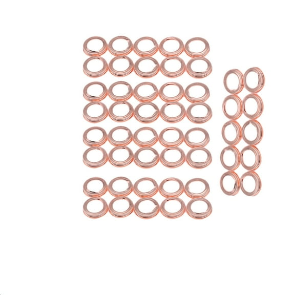 50x Oil Drain Plugs Crush Washers Gasket Copper For Nissan Infiniti 11026-01M02