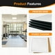 thumbnail image 5 of Espejos de pared Delma para gimnasio, 12 unidades, 30 x 30 cm, sin marco, 5 of 7