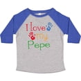 thumbnail image 3 of Inktastic Pepe Grandkids Handprints Boys or Girls Toddler T-Shirt, 3 of 5