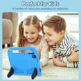thumbnail image 6 of BMOUO Kids Case for onn 11" Core Tablet 2026 Model, Lightweight Foldable Kickstand Shockproof Handle Design Case for onn 11 Inch 2026, Blue, 6 of 7