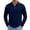 Navy, variant on UDAUDU Men's Long Sleeve Polo Shirt Lightweight 3-Button Golf Shirts with Fall Cool Outdoor Fishing Athletic Workout Tops Dark Gray M
