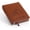 Brown-MANGOSTEEN, variant on Blank Fruit Notebook 400 Pages With Pen Holder ,100gsm Thick Color Paper A6 Unlined Sketchbook Soft Leather Blank Notebook For Drawing Writing 3.9x5.5in