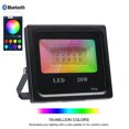 thumbnail image 1 of BeesClover Colorful LED Flood Lights 20W/30W/50W 1.6 Million Colors Adjustable Smart Bluetooth-Compatible Floodlight, 1 of 7