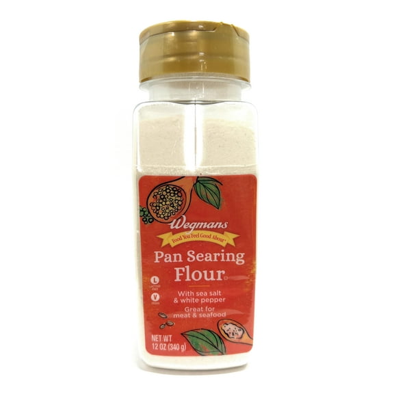 Wegmans Pan Searing Flour, ZS23 10 Ounce, (Pack of 2)