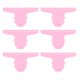 thumbnail image 3 of 10 Uds Clip de carpeta de Metal Clip de carpeta grande de hierro Clips de carpeta de papel de fuerza de sujeción fuerte para fotos de billetes escolares de oficina rosa, 3 of 5