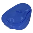thumbnail image 2 of Nursing Bedpan, Bed Bound Bedpan Larger Capacity PP Plastic  Edge  For Hospital For Adults Dark Blue, 2 of 8