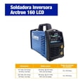 thumbnail image 2 of Soldadora Inversora Infra Arctron 160 LCD Máquina Soldar 160 A Equipo de Soldadura Profesional con Pantalla LCD Portátil, 2 of 5