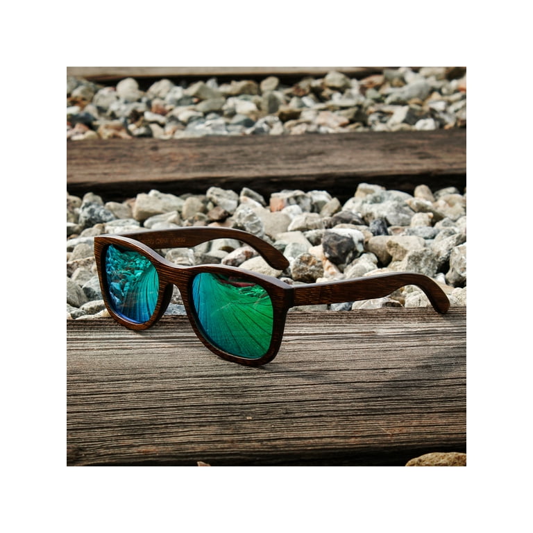 Original Bamboo Wood Sunglasses Waimea Mauka