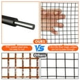 thumbnail image 5 of 6in X 100ft Solar Panel Bird Guard,Solar Panel roof Protection net 1/2inch Mesh,Includes 100 Fastener Clips,100 Cable Ties,Gloves,Pliers & PVC Coated Wire Mesh for Bird,Critters Control, 5 of 7