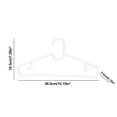 thumbnail image 3 of Clothes Hangers 10 Pack Plastic Drying Racks, Non-slip Multifunctional Hanging Racks with Extra Hooks for Space Saving, Ideal for Closets Drying Rods and Small Laundry Organization, 3 of 7