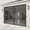 Black-8x8 FT Door Opening Size, variant on White 12x8 FT Door Opening Size Pre-Framed Fiberglass Magnetic Screen Kit