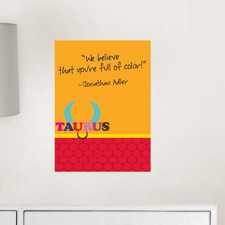 WallPops! Jonathan Adler Taurus Message Board Wall Decal