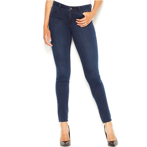 Rachel Roy Icon Jeans ajustados para mujer, azul, 27 Rachel Roy Ceñido