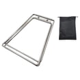 thumbnail image 4 of Ximing Foldable Cooling Stand Camping Furniture Tool Ice Bucket Holder Sturdy Fridge Ice Box Holder Luggage Rack for Travel Household, 4 of 8