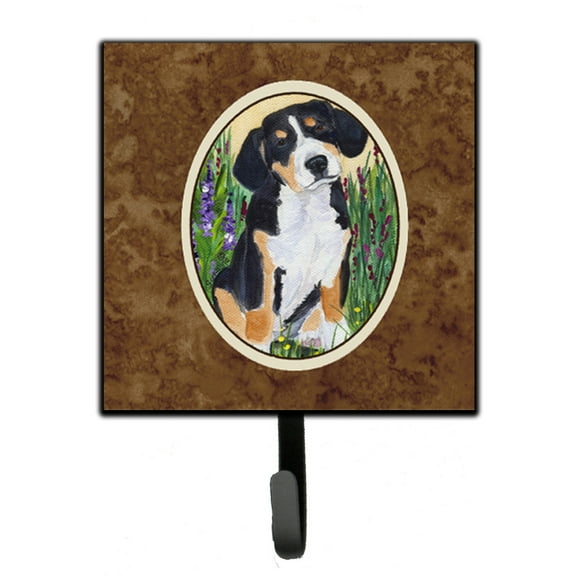 Carolines Treasures Entlebucher Mountain Dog Leash or Key Holder Single Hook multicolor