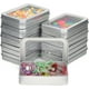 thumbnail image 3 of Juego de 5 cajas de metal plateadas con tapa - 9 x 6,3 x 1,8 cm - Pequeña caja de metal vacía portátil sin bisagra - Mini caja de almacenamiento de metal rectangular - Manualidades y, 3 of 5