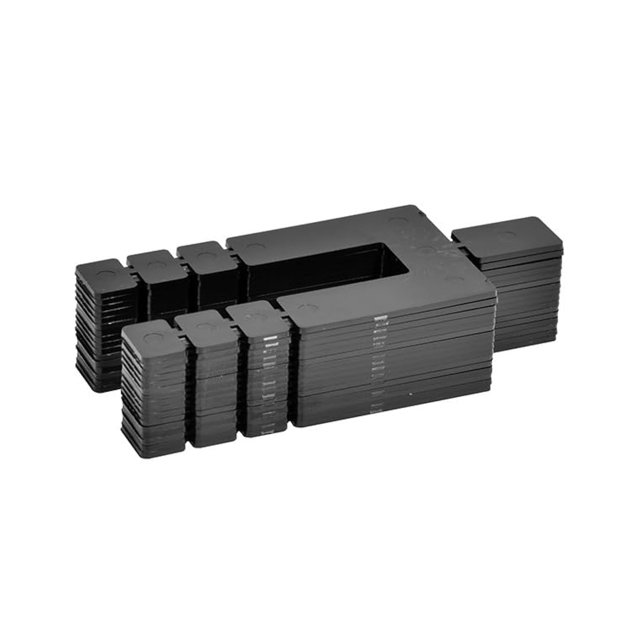 CRL Shimstack Cuñas 1,6 mm x 9 cm para Desacoplar, 1000 unidades