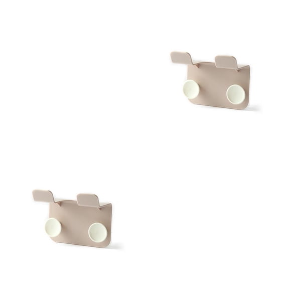 Yuarrent Soporte para secador de pelo Montado en la pared Baño Soplador de aire Estante Perforación Plástico sin colgar Organizador para el Type1 NO1