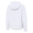 thumbnail image 3 of Women's Antigua  White Georgia Tech Yellow Jackets Universe Full-Zip Hoodie Jacket, 3 of 3