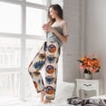 thumbnail image 5 of Susaid Vintage Botanical Butterfly Art Print Women Relaxing Pajama Pants Comfy Pj Bottoms Soft Printed Lounge Pant with Pockets, Home Pants-Medium, 5 of 6