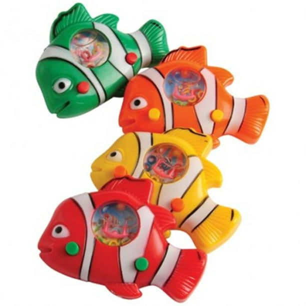 US Toy 4255X6 Clown Fish Water Games 12 Per Pack Pack of 6