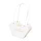 thumbnail image 5 of Bolsa de regalo con flores para baby shower, decoración navideña con asas. Bolsa de regalo floral. Blanco, 5 of 8