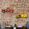 thumbnail image 2 of Vintage Truck Décor Decorative Half Truck Pick-up Metal Truck Planter Farmhouse Wall Mount Decoration Truck Car Model, 2 of 8