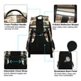 thumbnail image 4 of FORMRS Unisex Backpack Elementary School Travel Bookbag with Reflective Stripes, Shelf Plants, 4 of 7