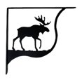 thumbnail image 1 of Village Wrought Iron SB-19-S Moose Shelf Brackets, 1 of 1