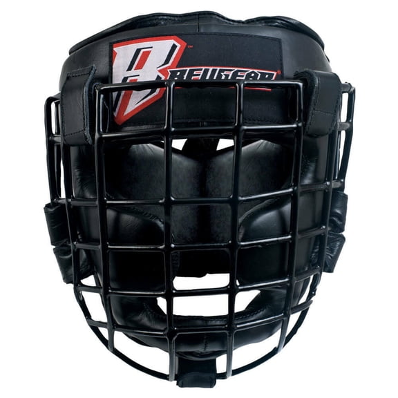 Leather Headgear with Face Cage