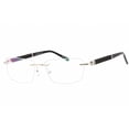 thumbnail image 1 of Charriol PC75109 C02 Men's Shiny Silver Black Frame Eyeglasses, 1 of 2