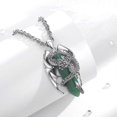 thumbnail image 3 of Collares de dragón con piedra de cristal curativa para hombres y mujeres, únicos y personalizados., 3 of 5