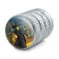thumbnail image 2 of Wizard of Oz Wicked Witch Character Tire Rim Wheel Aluminum Valve Stem Caps, 2 of 8