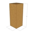 thumbnail image 3 of 8x8x20 Kraft Brown Corrugated Shipping Boxes, 32 ECT Single-Wall, Qty 10, 3 of 3
