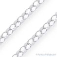 thumbnail image 2 of 1.8mm Coreana Link Italian Chain Necklace in 925 Sterling Silver w/ Rhodium, 2 of 2