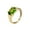 Green Stone, variant on Unisex Stainless Steel Festival Trendy Personalized Gemstone Bold Retro Punk Style Daily Ring Black Stone Size 5