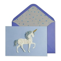 NIQUEA.D, Unicorn White Birthday Card